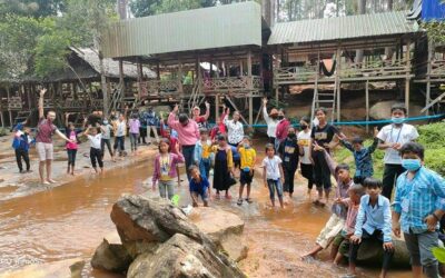 Sortie extra scolaire au parc national de Kirirom